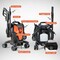 Ironmax 2400 PSI High Pressure Cleaner Machine Electric Pressure Washer with 4 Wheels Orange